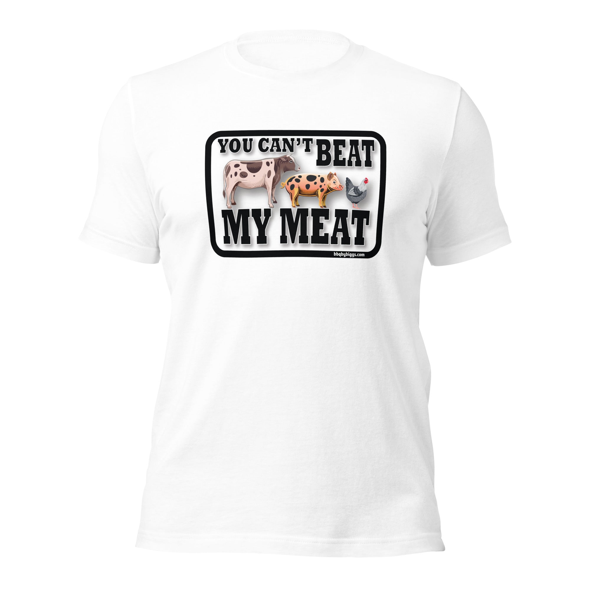 "Pork Rub" Funny BBQ T-Shirt For Men & Women - 100% Cotton Gildan Shirt, Plus Size Up To 6XL, Made In USA