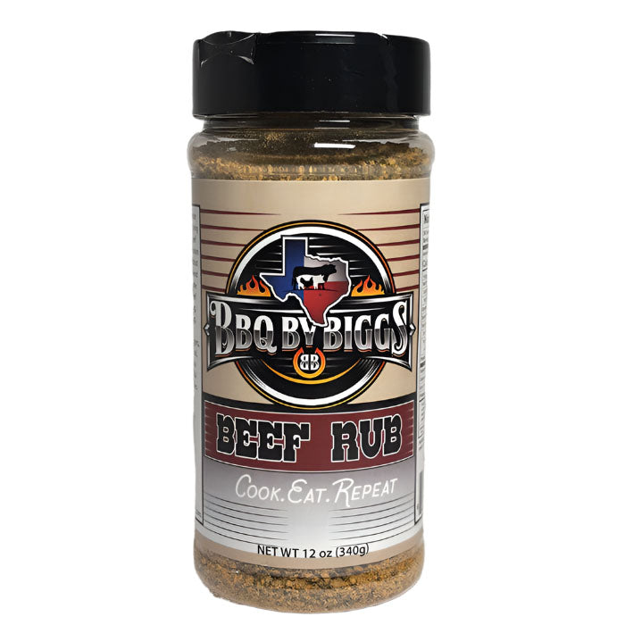 BBQ By Biggs Beef Rub Front View