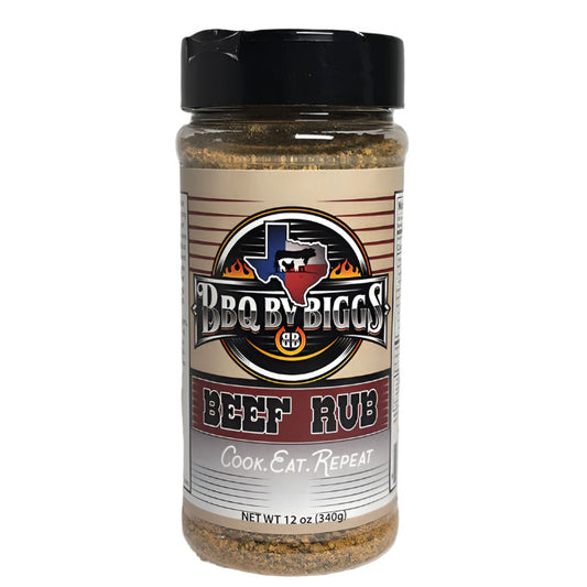 BBQ By Biggs Beef Rub Front View