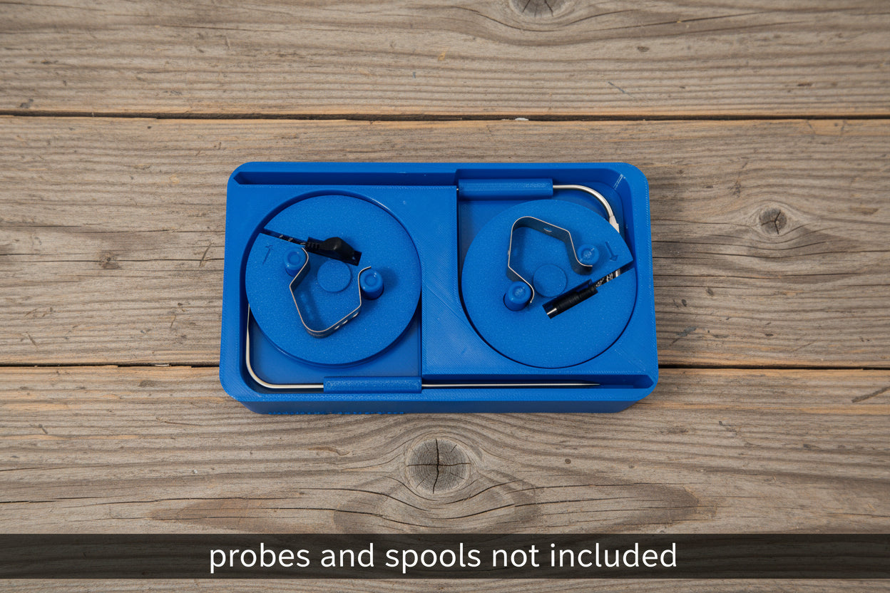 bbq storage container for bbg probe storage holders