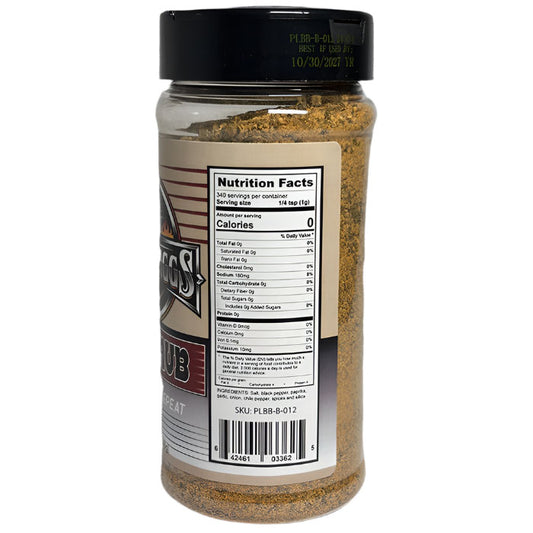 BBQ By Biggs Beef Rub Right Side View