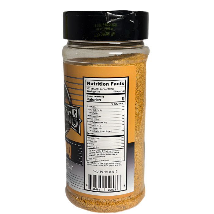 BBQ by Biggs Honey BBQ Rub right side Product Image