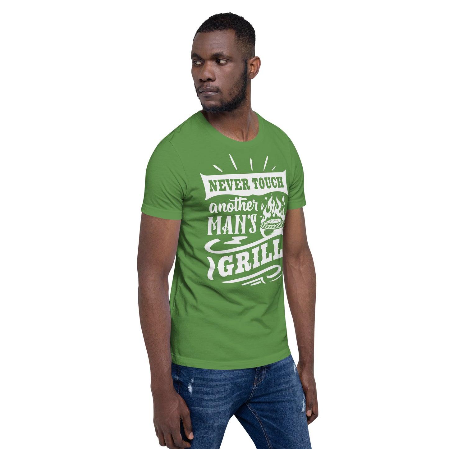 Never Touch Another Man's Grill Funny BBQ Shirt Unisex t-shirt