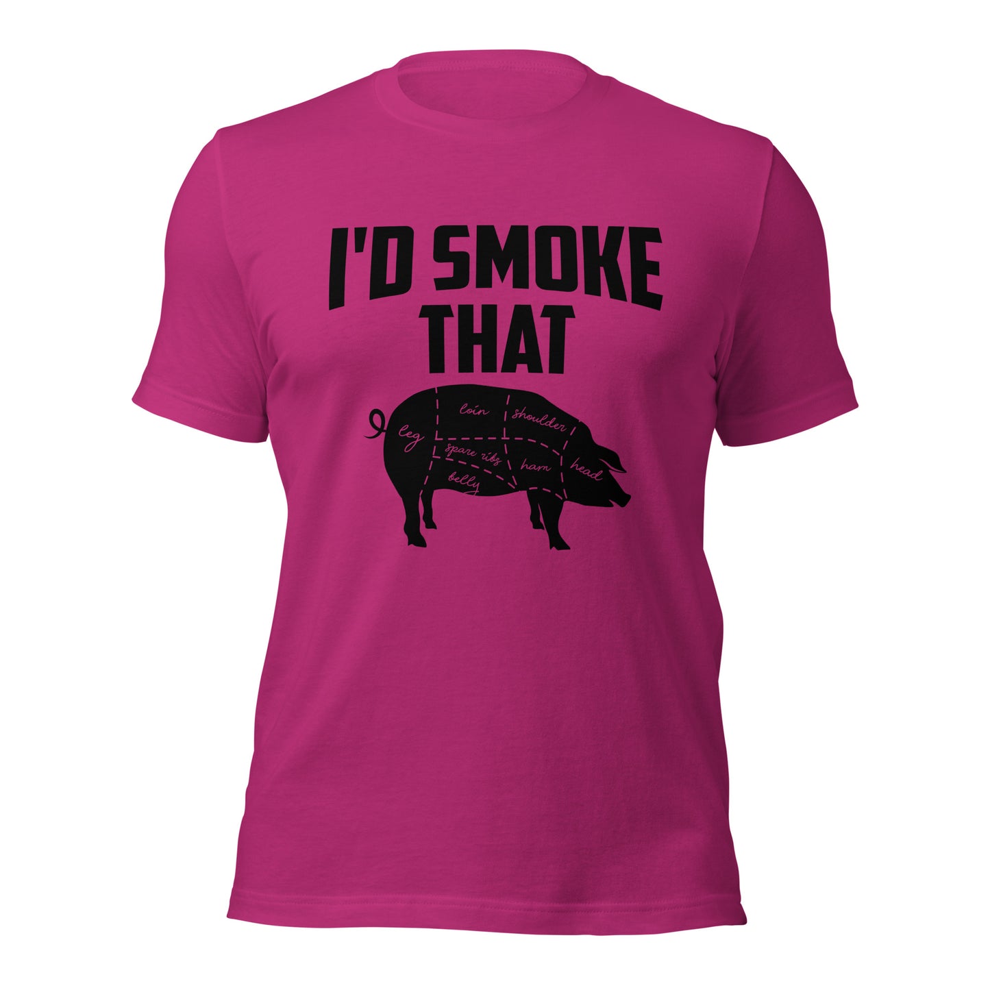 I'd Smoke That Funny BBQ T-Shirt – Perfect for Grill Masters & Pork Lovers