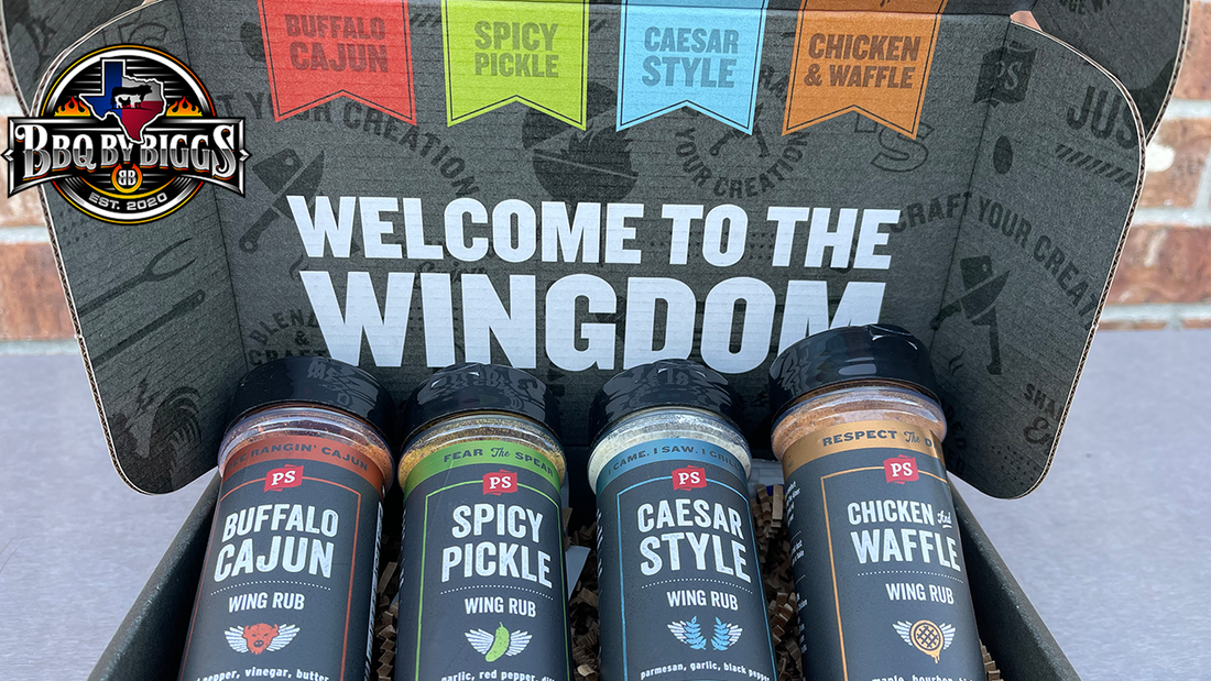 New Wing Rubs Offered by PS Seasonings