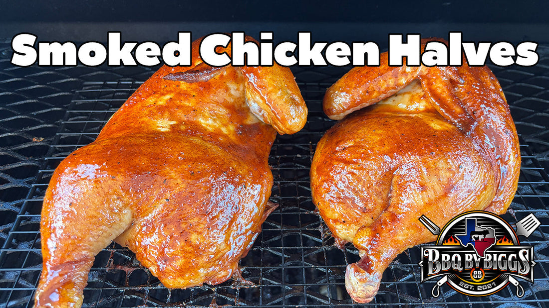 Smoked Half Chicken on a Pellet Grill – Juicy, Crispy & Easy Backyard BBQ