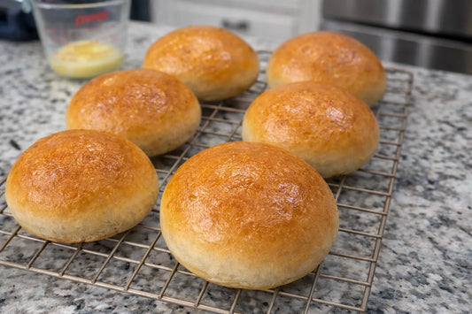 Soft Hamburger Buns (Regular or Large Burger Size)
