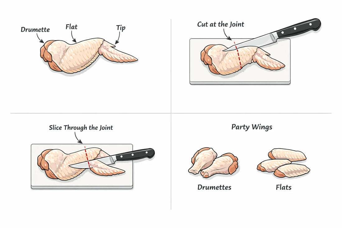 chicken wing illustration