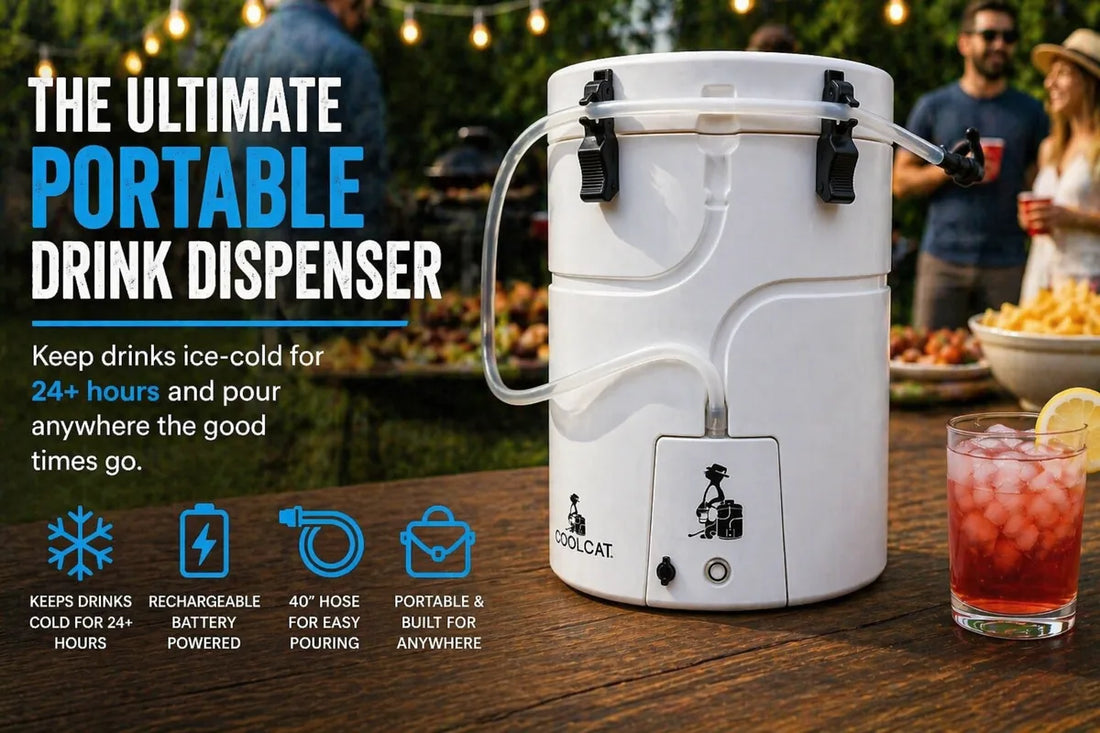 Cool Cat Cooler Review: The Portable Drink Dispenser Built for BBQs, Ball Games & Backyard Parties