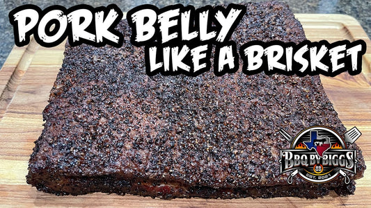 Pork Belly Like a Brisket