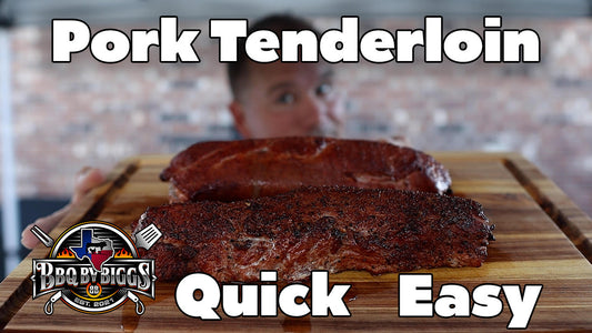 Quick Smoked Pork Tenderloin Two Ways – Texas Trail Dust & Honey BBQ Rub