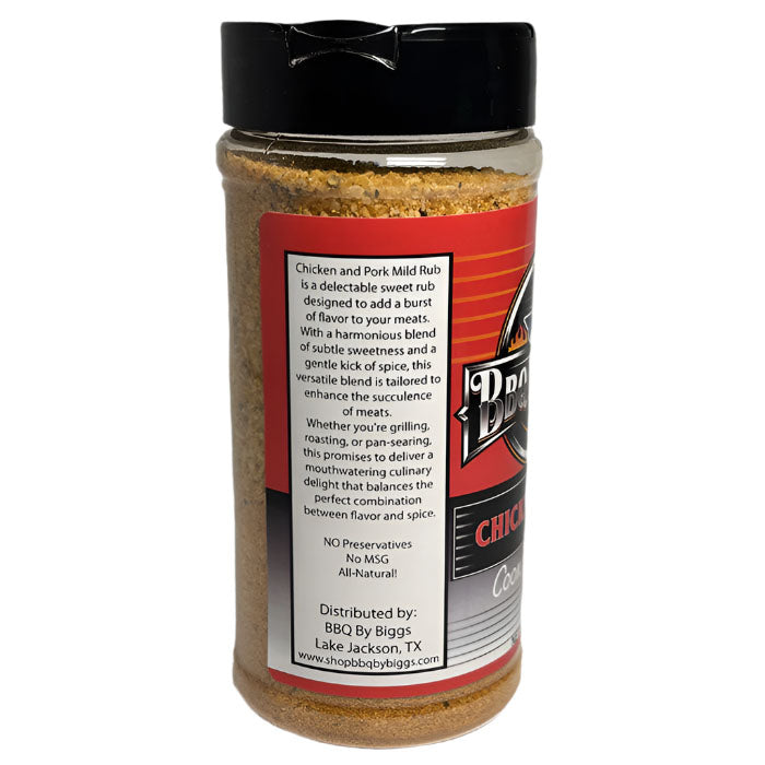 BBQ by Biggs Chicken and Pork Rub Left View