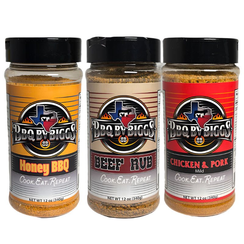 BBQ By Biggs 3 Pack Of Rubs