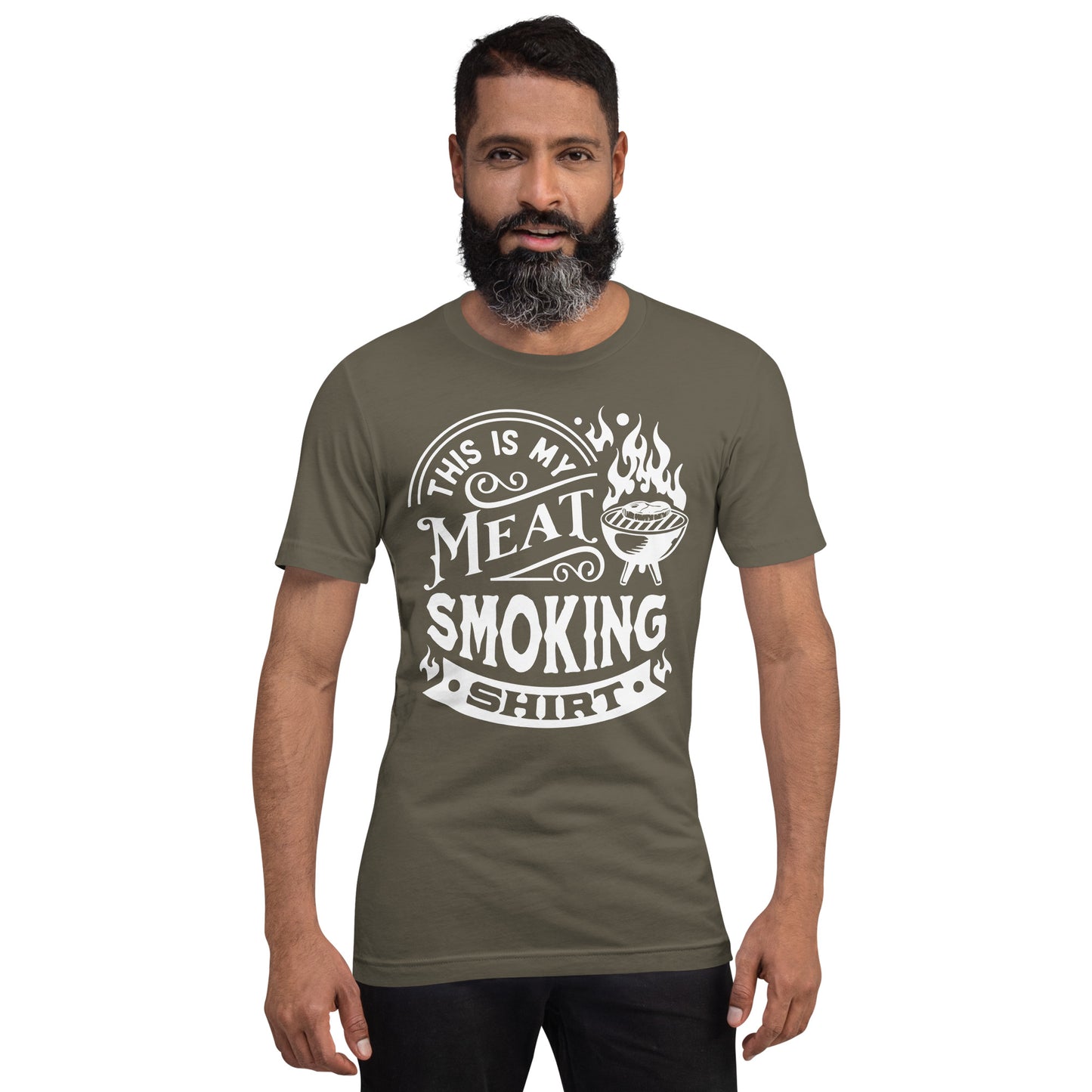 This Is My Meat Smoking T-Shirt – Funny BBQ & Pitmaster Tee