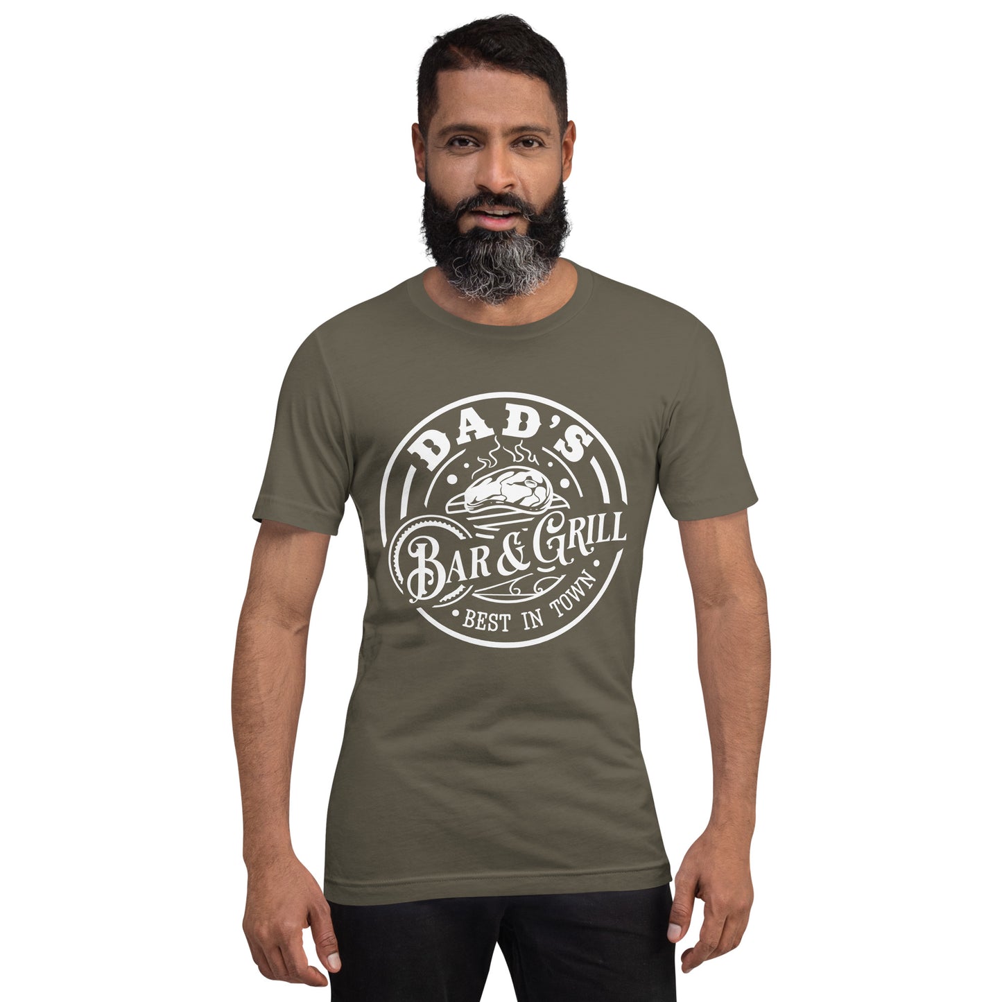 Dad's Bar and Grill BBQ T-shirt – Comfortable & Stylish Tee for BBQ Lovers