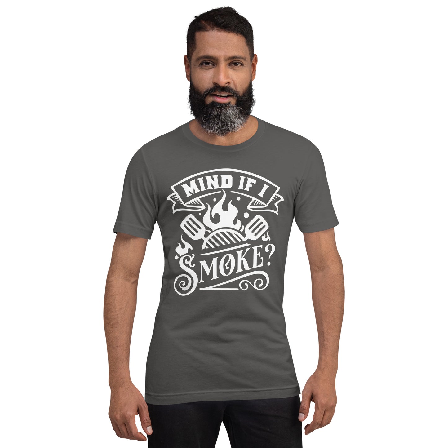 Mind If I Smoke? Funny BBQ T-Shirt – Grill Master Tee for Barbecue Lovers