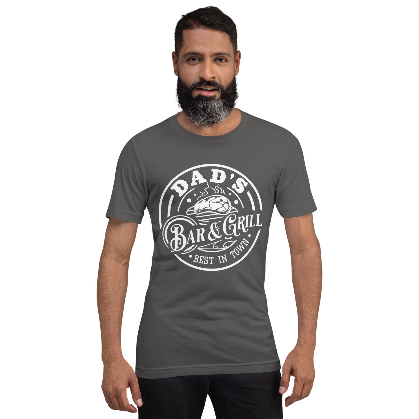 Dad's Bar and Grill BBQ T-shirt – Comfortable & Stylish Tee for BBQ Lovers