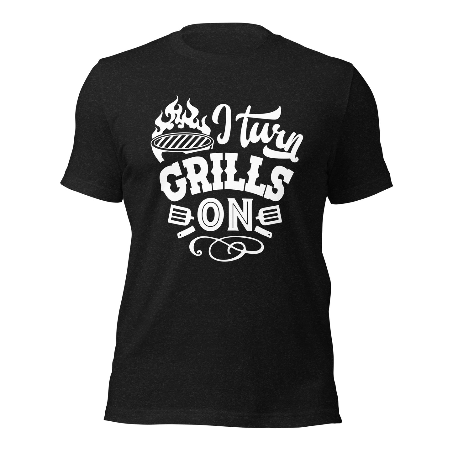 I Turn Grills On Funny BBQ T-shirt – Comfortable & Humorous Tee for BBQ Enthusiasts