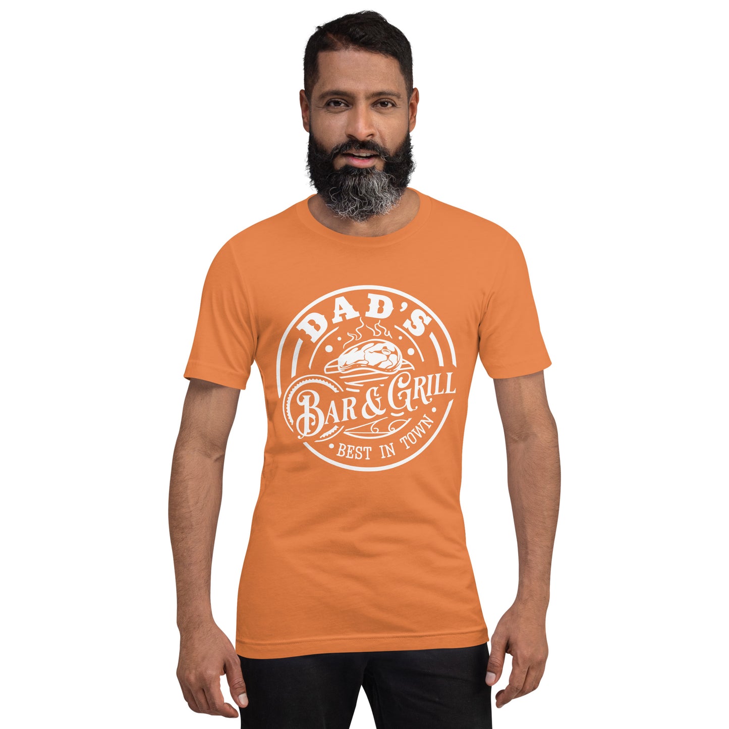 Dad's Bar and Grill BBQ T-shirt – Comfortable & Stylish Tee for BBQ Lovers