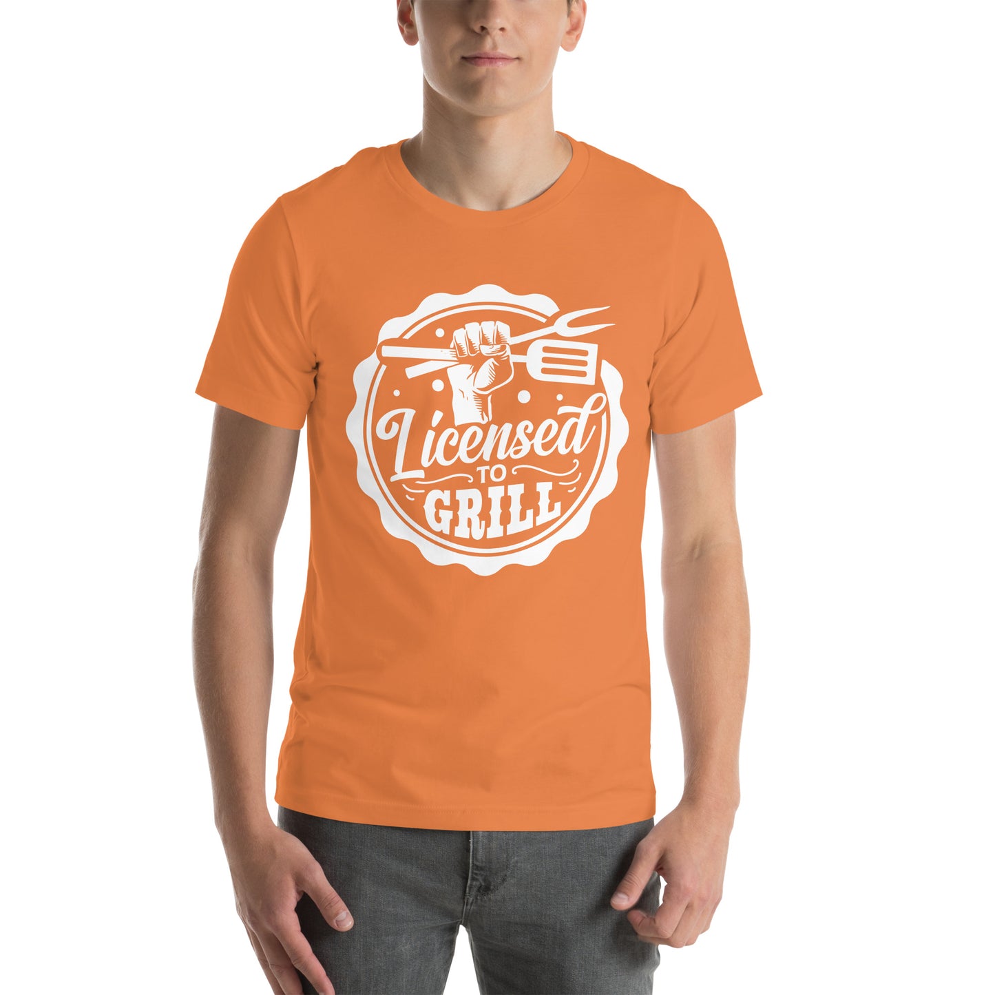 Licensed to Grill BBQ T-shirt – Comfortable & Stylish Tee for Grill Lovers