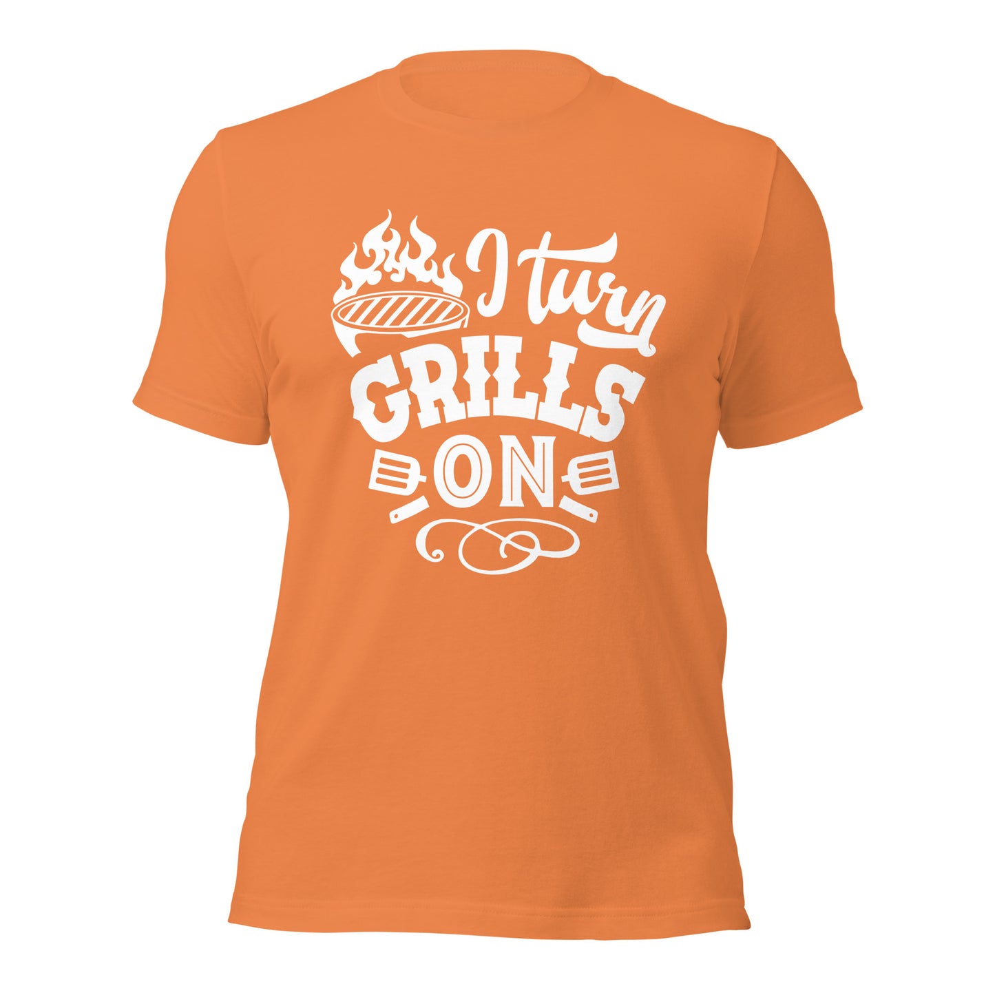 I Turn Grills On Funny BBQ T-shirt – Comfortable & Humorous Tee for BBQ Enthusiasts