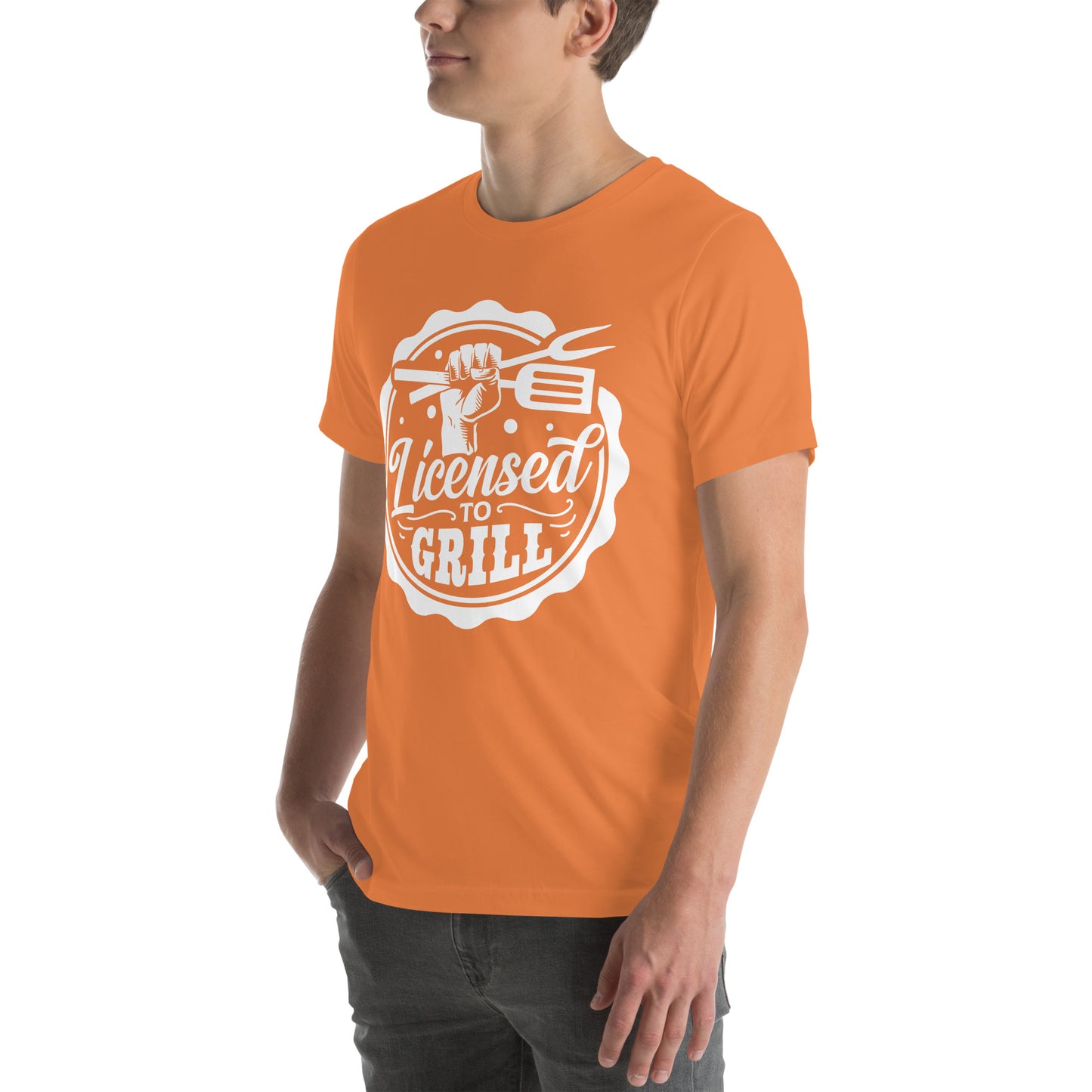 Licensed to Grill BBQ T-shirt – Comfortable & Stylish Tee for Grill Lovers