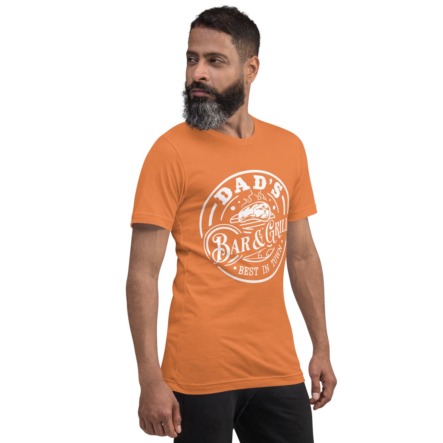 Dad's Bar and Grill BBQ T-shirt – Comfortable & Stylish Tee for BBQ Lovers