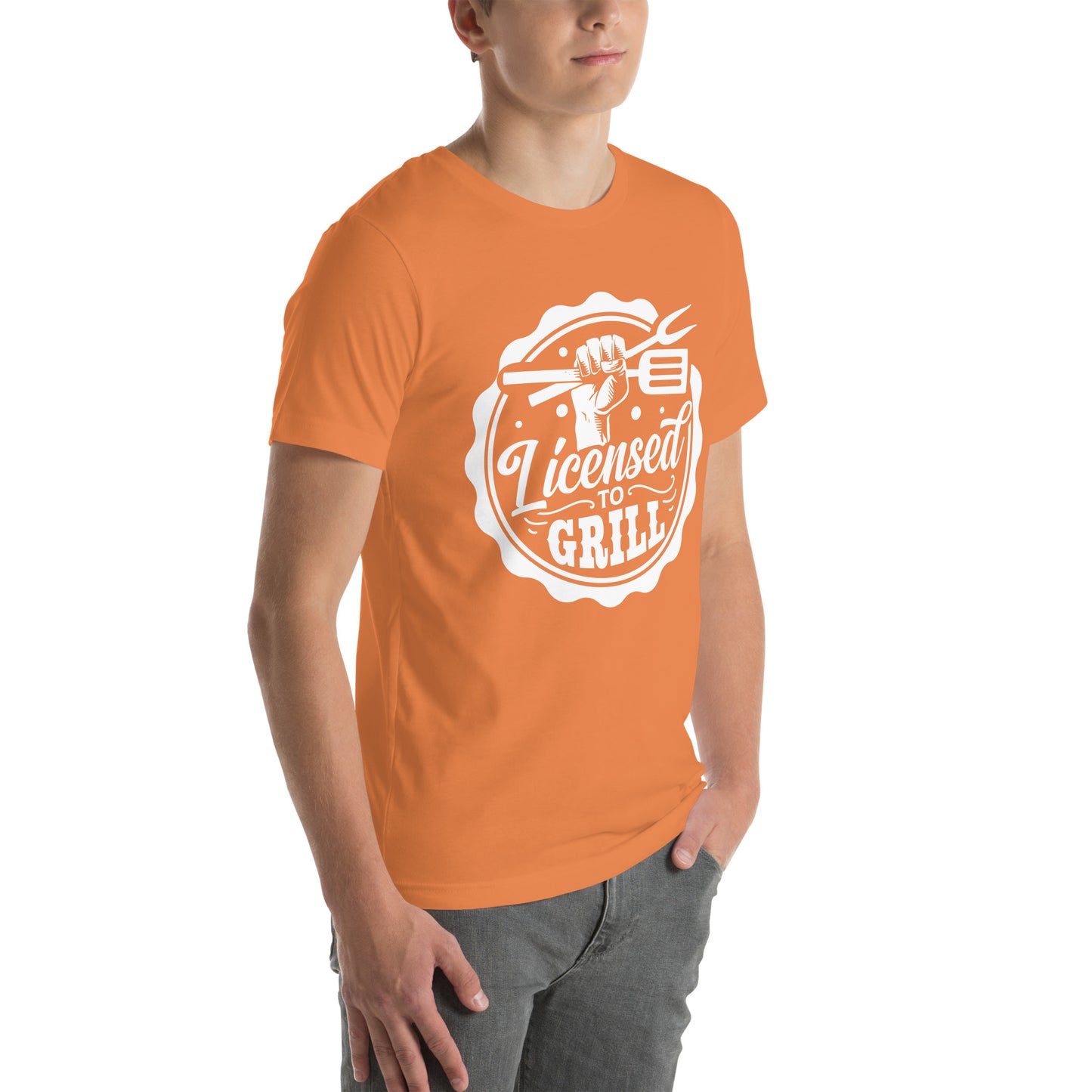 Licensed to Grill BBQ T-shirt – Comfortable & Stylish Tee for Grill Lovers