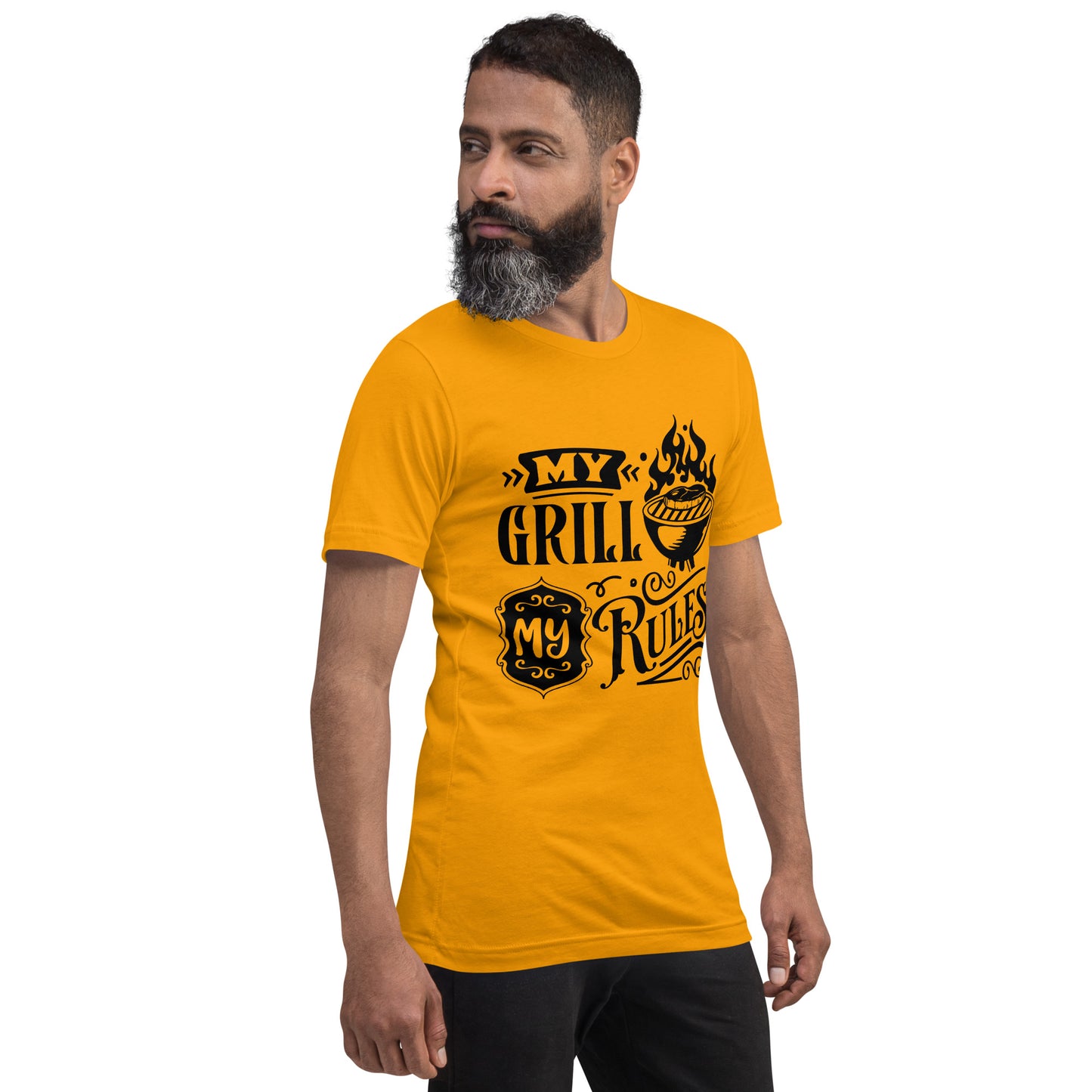 My Grill My Rules T-Shirt – Funny BBQ Shirt for Grill Masters