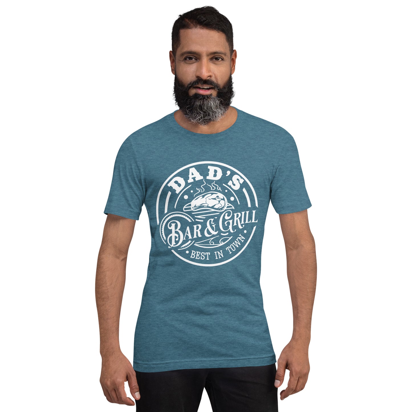 Dad's Bar and Grill BBQ T-shirt – Comfortable & Stylish Tee for BBQ Lovers