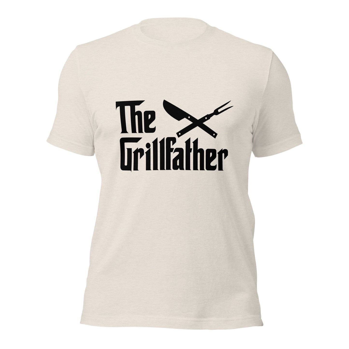 The Grill Father T-shirt – Funny BBQ Tee for Grill Masters & BBQ Lovers