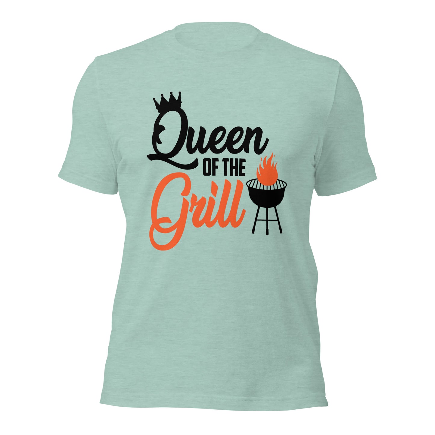 Queen of the Grill T-shirt – Comfortable & Stylish Tee for BBQ Queens