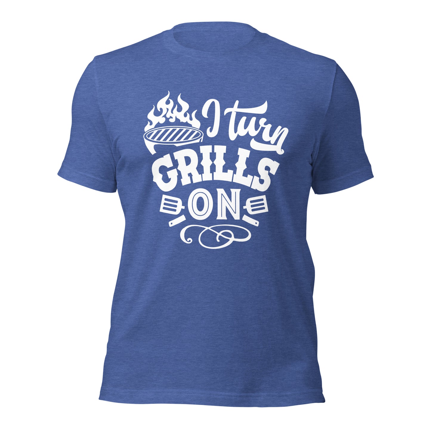 I Turn Grills On Funny BBQ T-shirt – Comfortable & Humorous Tee for BBQ Enthusiasts