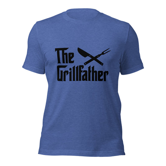 The Grill Father T-shirt – Funny BBQ Tee for Grill Masters & BBQ Lovers