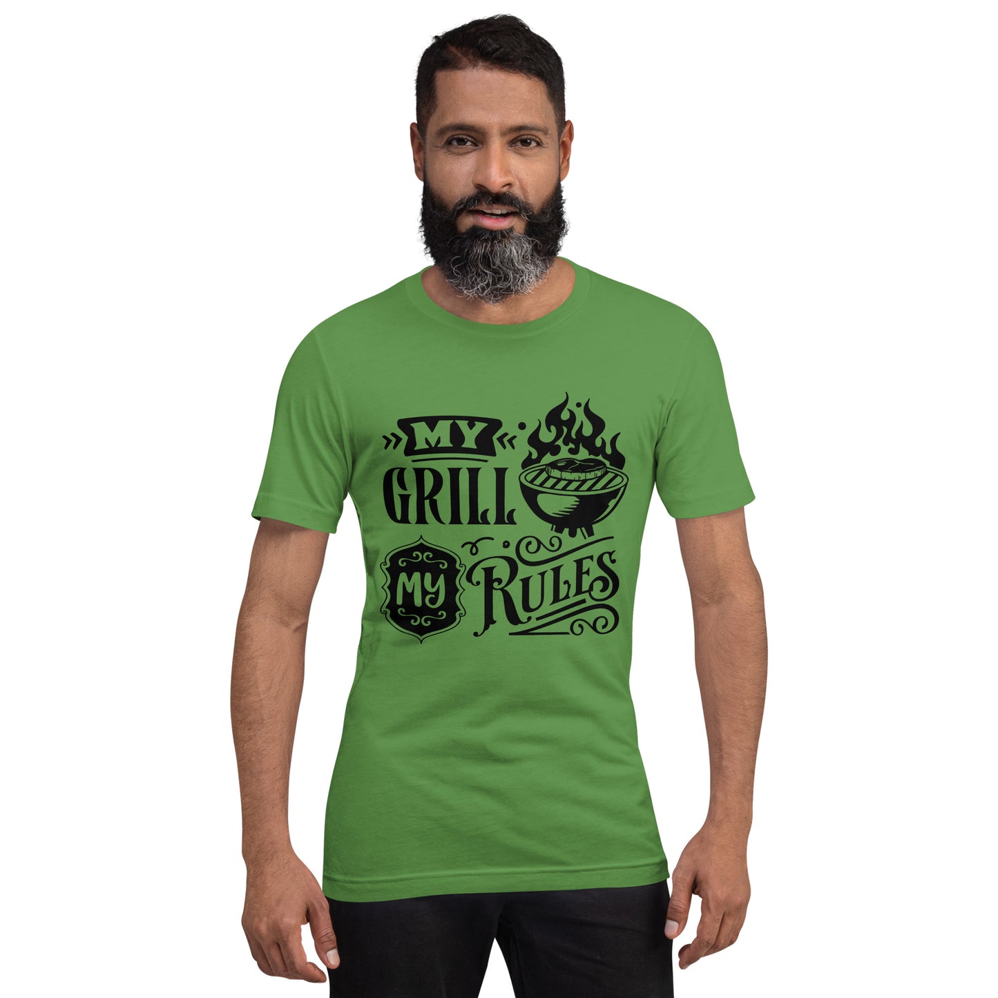 My Grill My Rules T-Shirt – Funny BBQ Shirt for Grill Masters