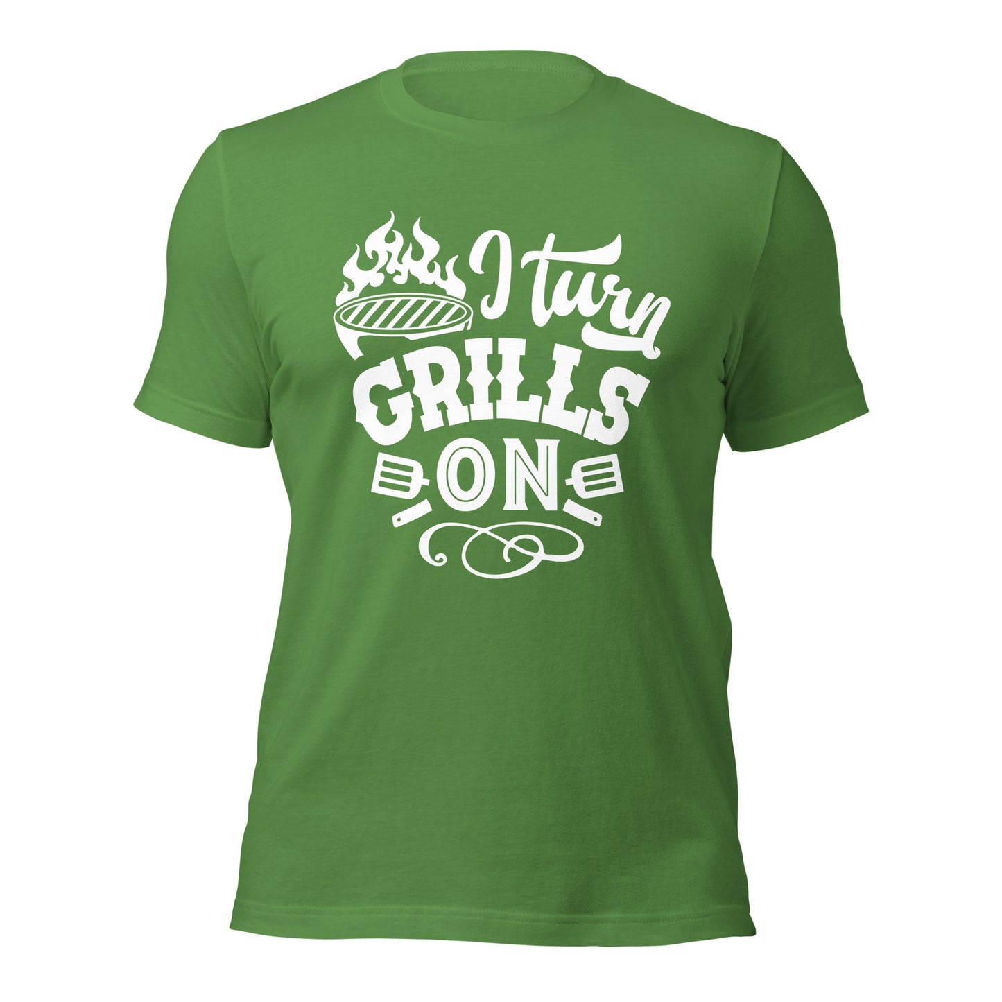 I Turn Grills On Funny BBQ T-shirt – Comfortable & Humorous Tee for BBQ Enthusiasts