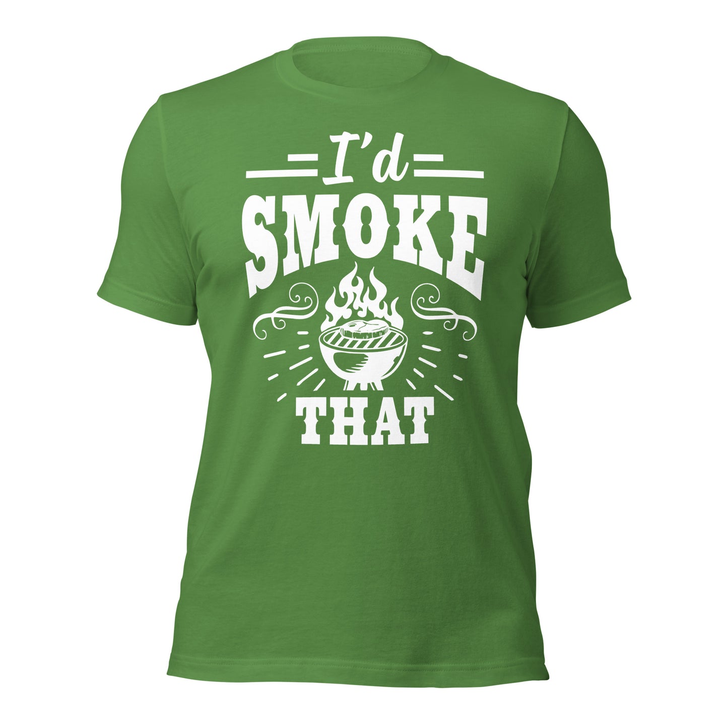 I'd Smoke That Funny BBQ T-shirt – Comfortable & Humorous Tee for BBQ Enthusiasts