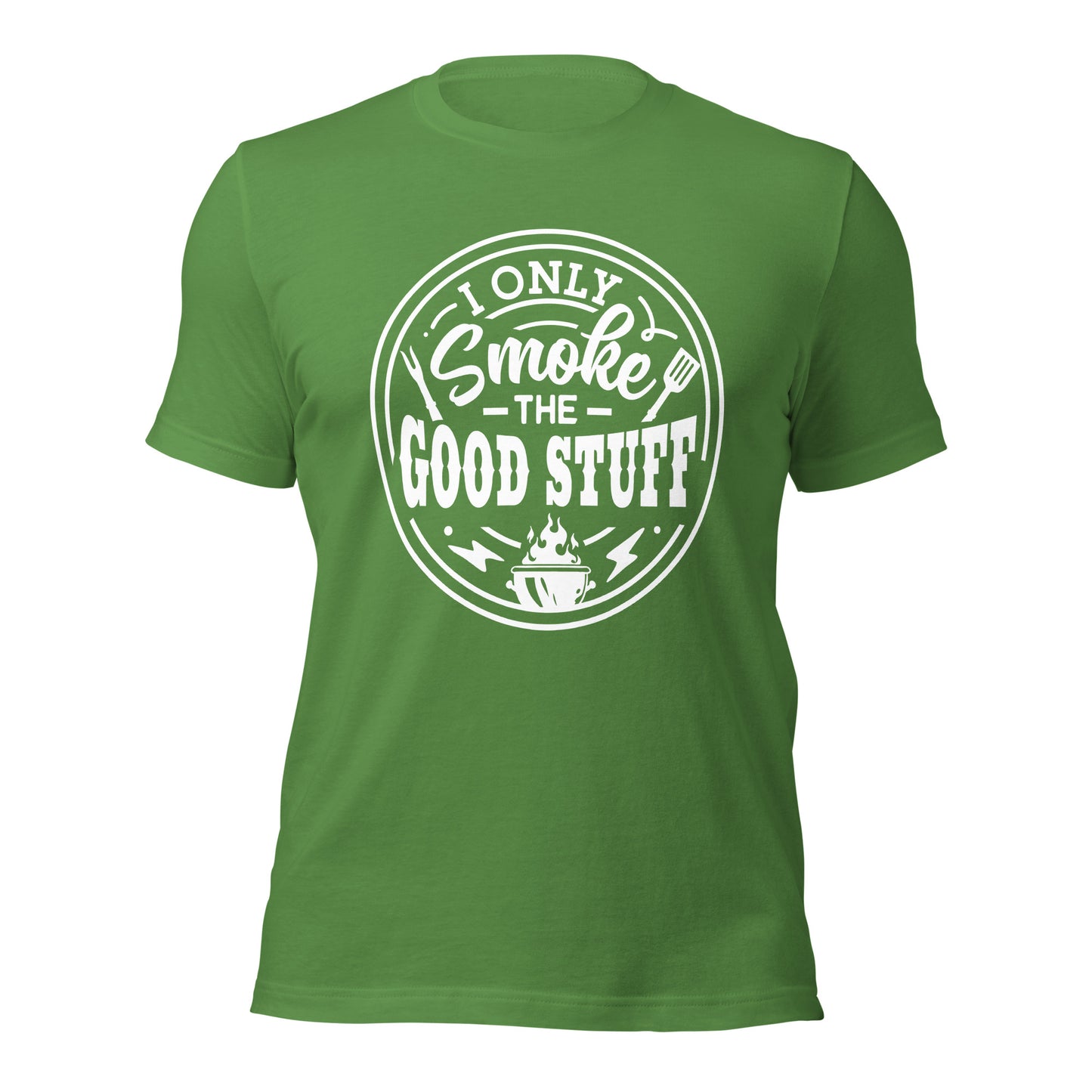 I Only Smoke the Good Stuff Funny BBQ T-shirt – Comfortable Tee for BBQ Lovers