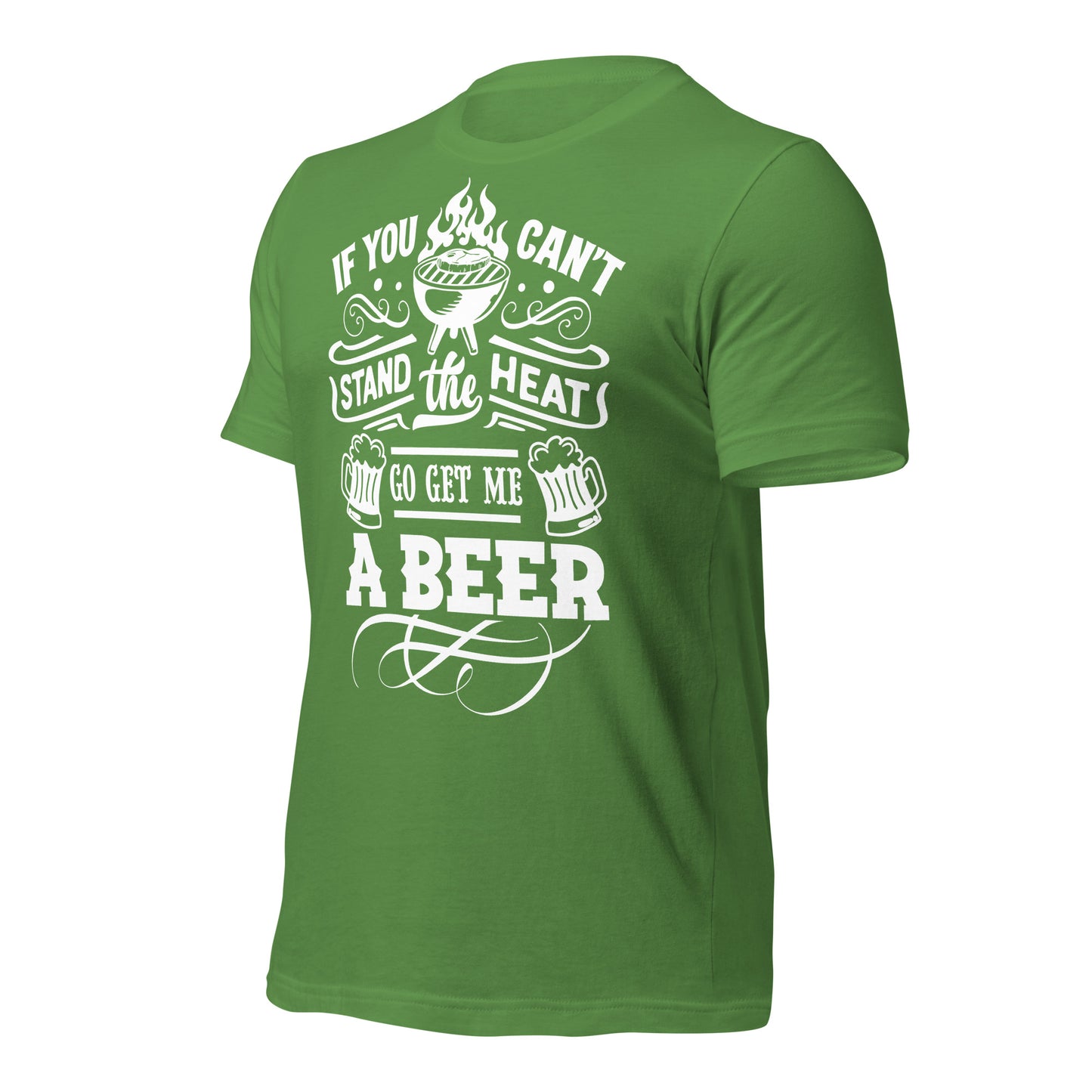 If You Can’t Stand the Heat, Go Get Me a Beer T-shirt – Funny & Comfortable Tee for BBQ Lovers