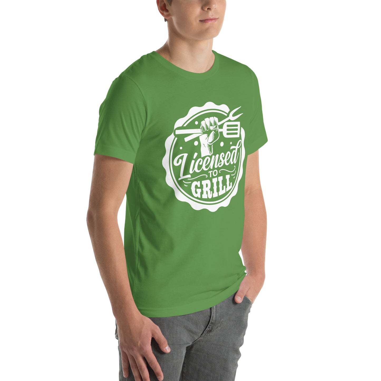 Licensed to Grill BBQ T-shirt – Comfortable & Stylish Tee for Grill Lovers