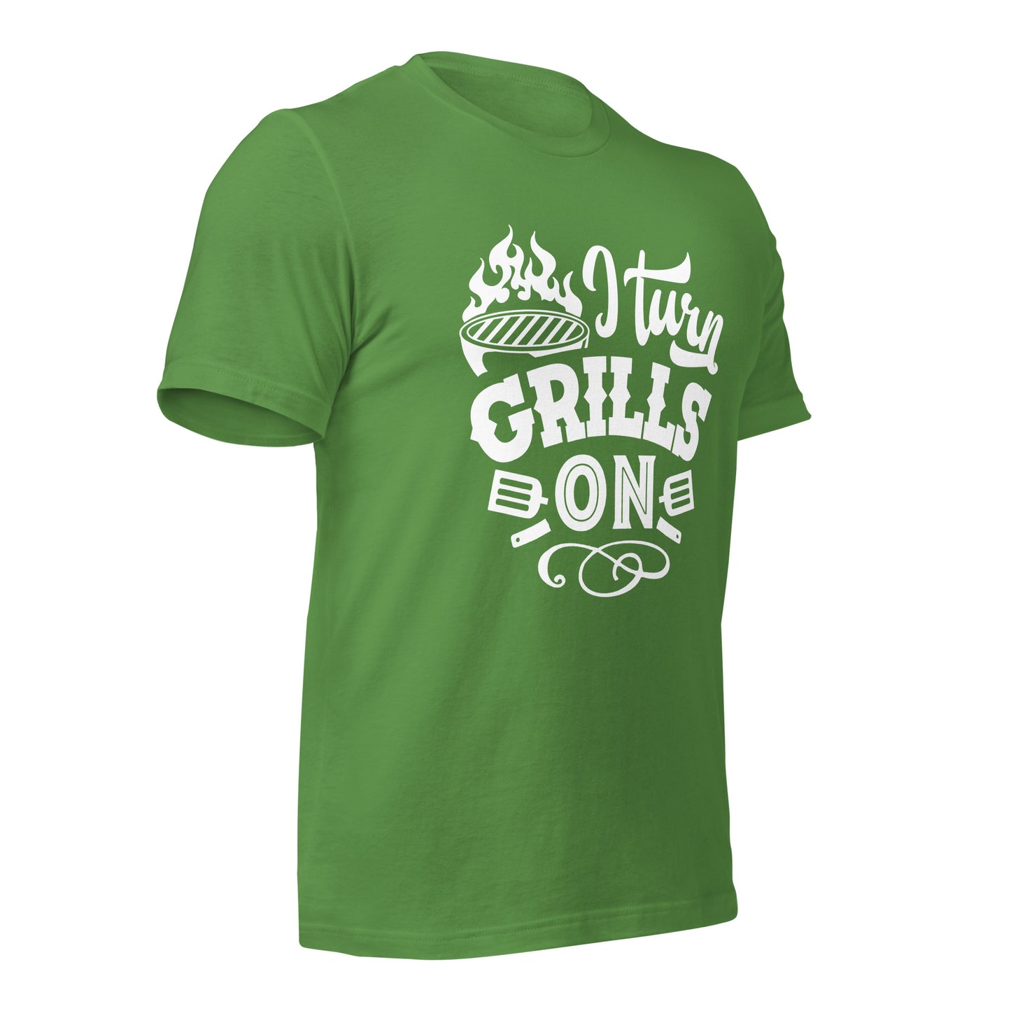 I Turn Grills On Funny BBQ T-shirt – Comfortable & Humorous Tee for BBQ Enthusiasts