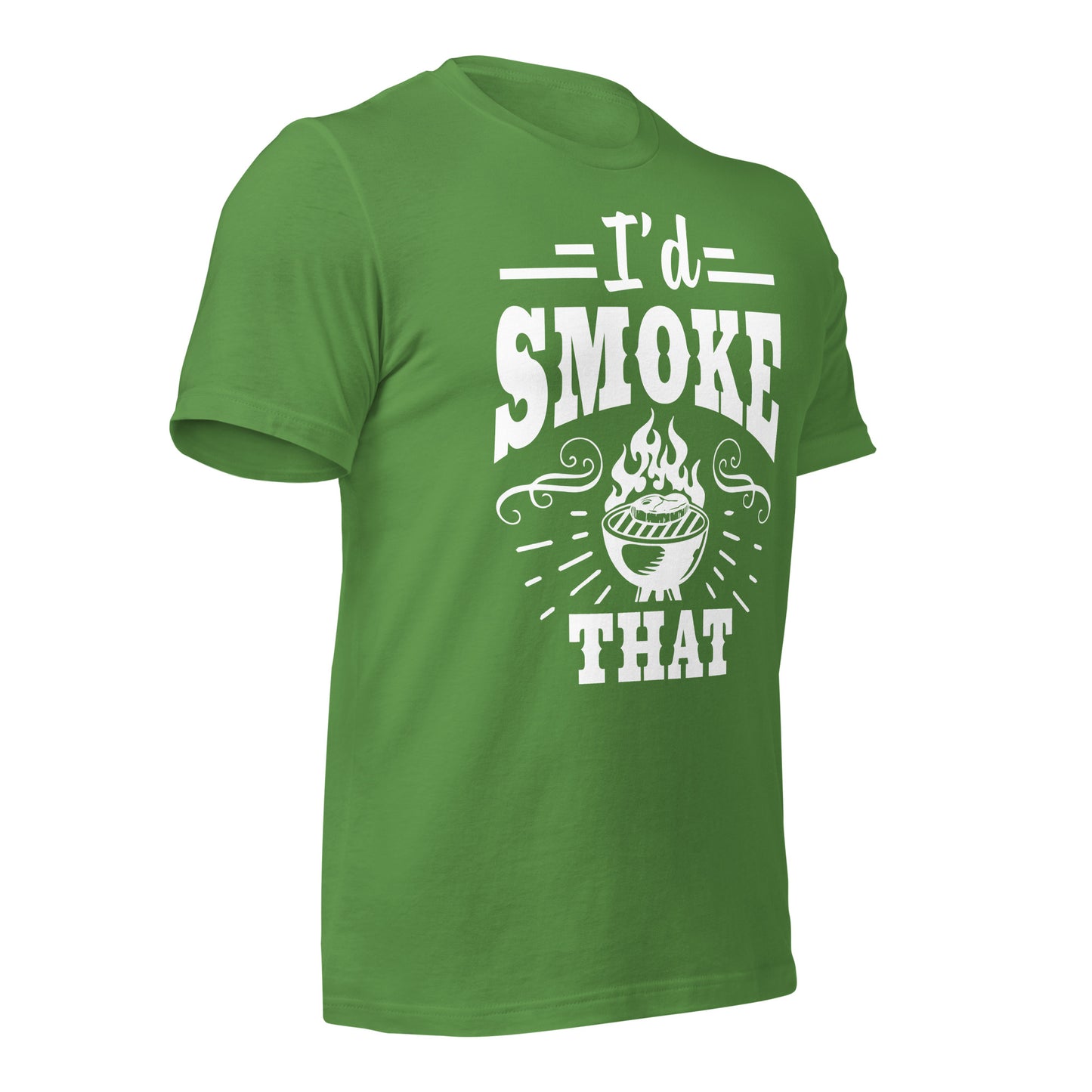 I'd Smoke That Funny BBQ T-shirt – Comfortable & Humorous Tee for BBQ Enthusiasts