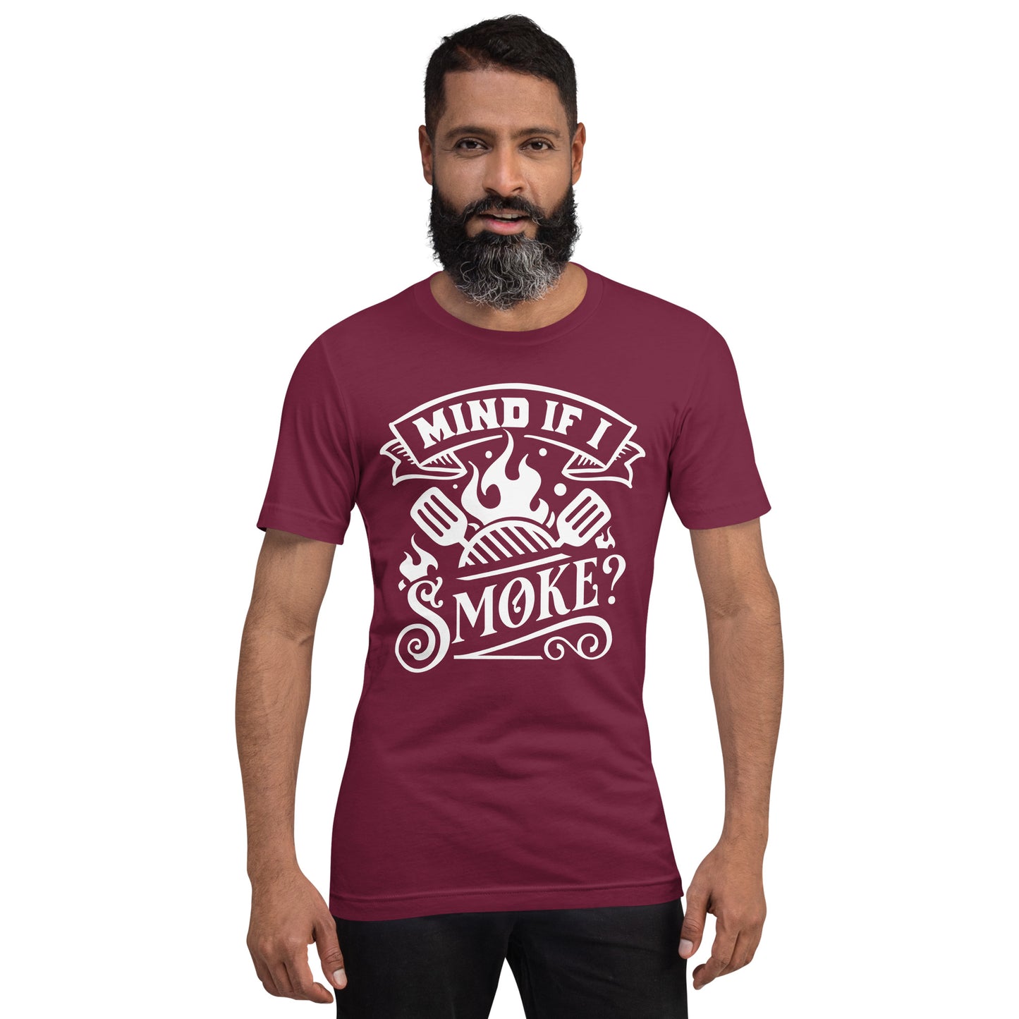 Mind If I Smoke? Funny BBQ T-Shirt – Grill Master Tee for Barbecue Lovers