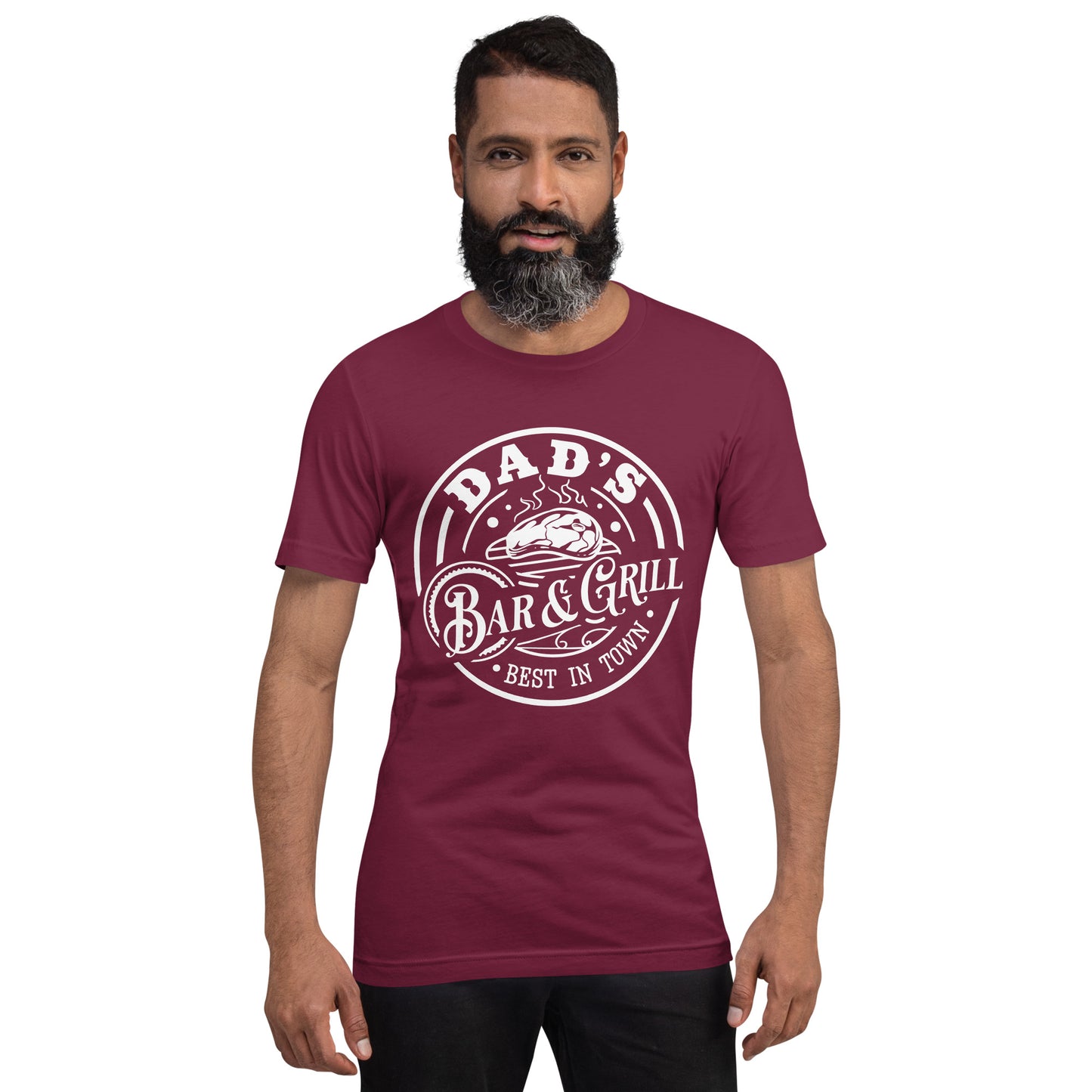 Dad's Bar and Grill BBQ T-shirt – Comfortable & Stylish Tee for BBQ Lovers