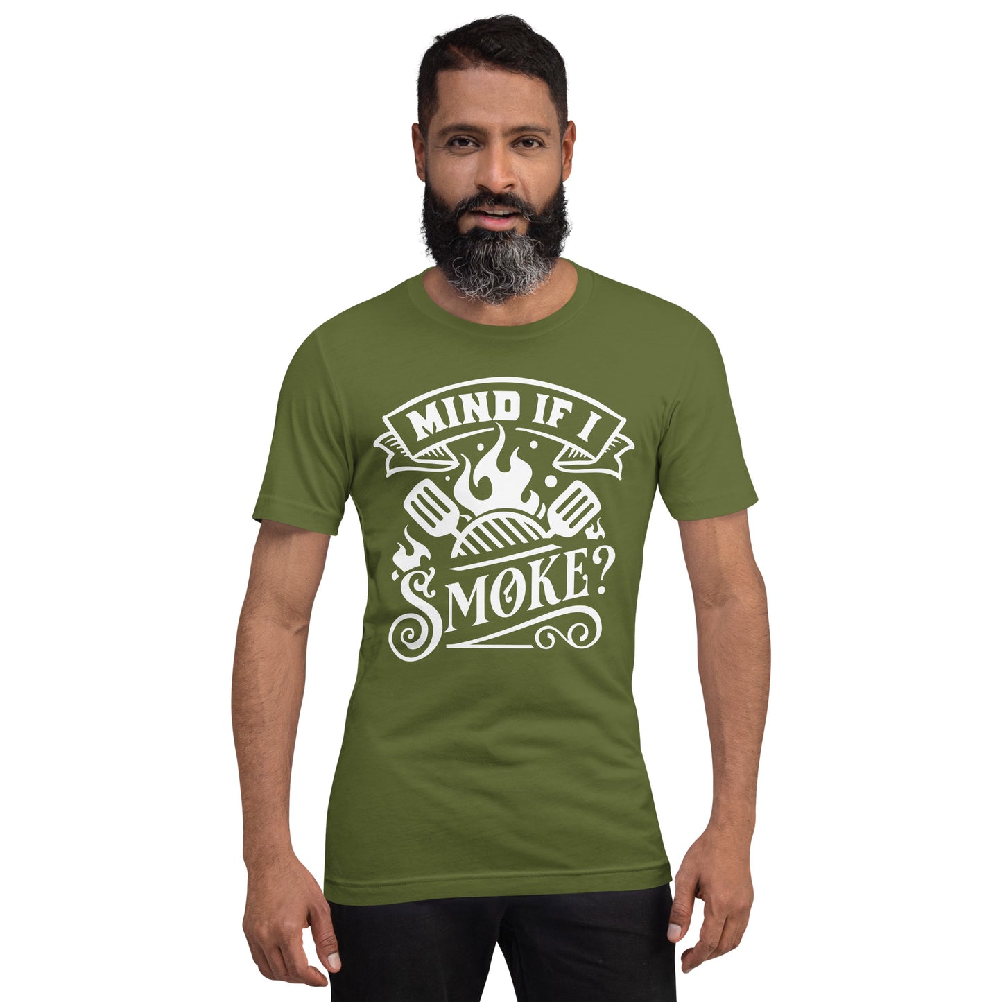 Mind If I Smoke? Funny BBQ T-Shirt – Grill Master Tee for Barbecue Lovers