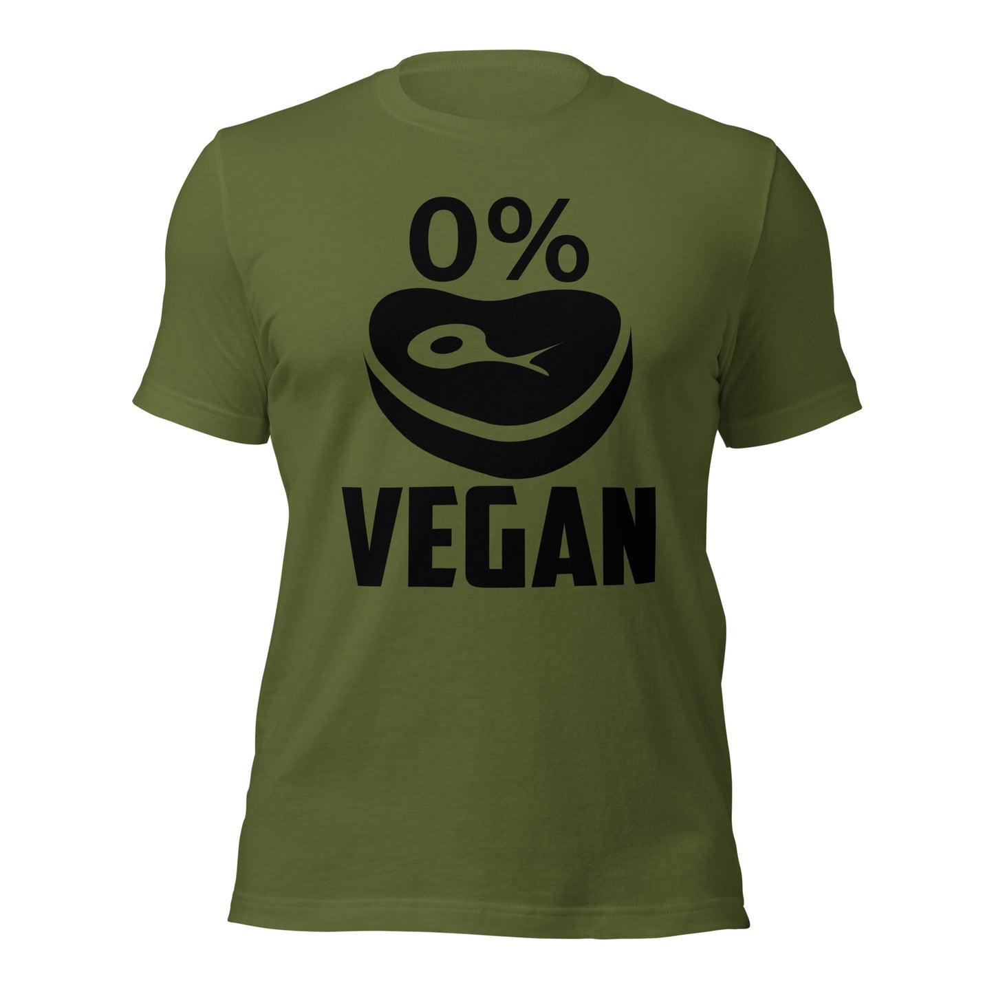 Zero Percent Vegan T-shirt – Funny & Comfortable Tee for BBQ Lovers & Meat Enthusiasts