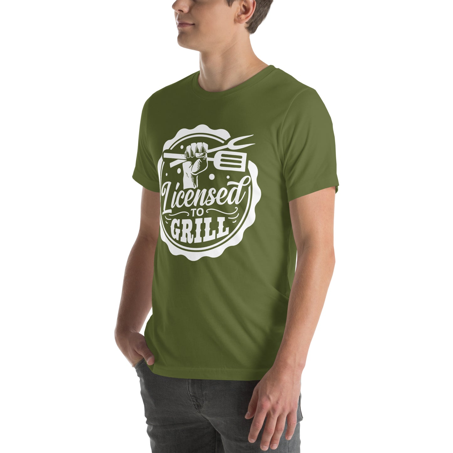 Licensed to Grill BBQ T-shirt – Comfortable & Stylish Tee for Grill Lovers