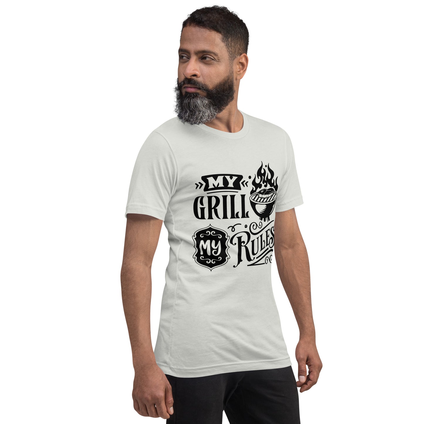 My Grill My Rules T-Shirt – Funny BBQ Shirt for Grill Masters