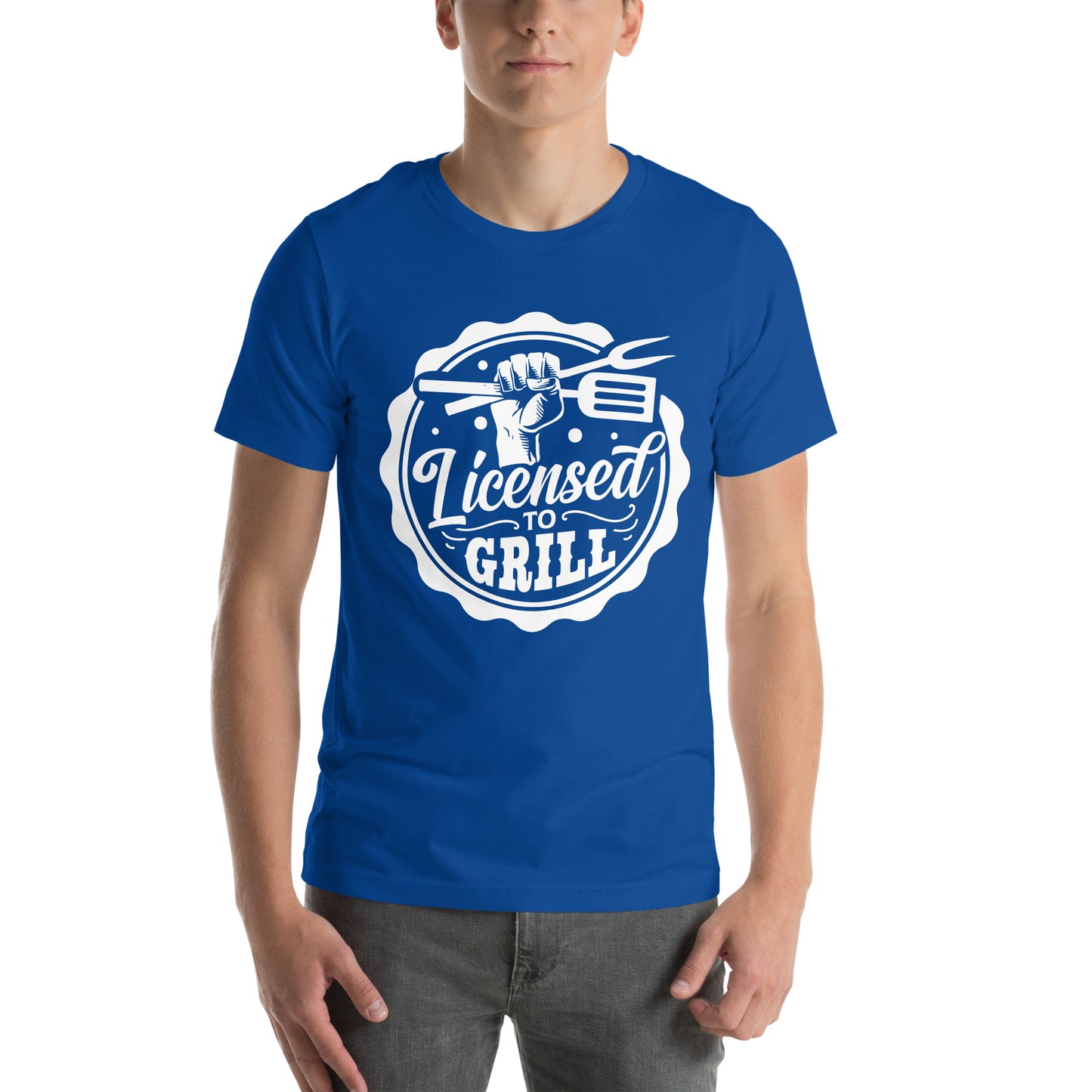 Licensed to Grill BBQ T-shirt – Comfortable & Stylish Tee for Grill Lovers