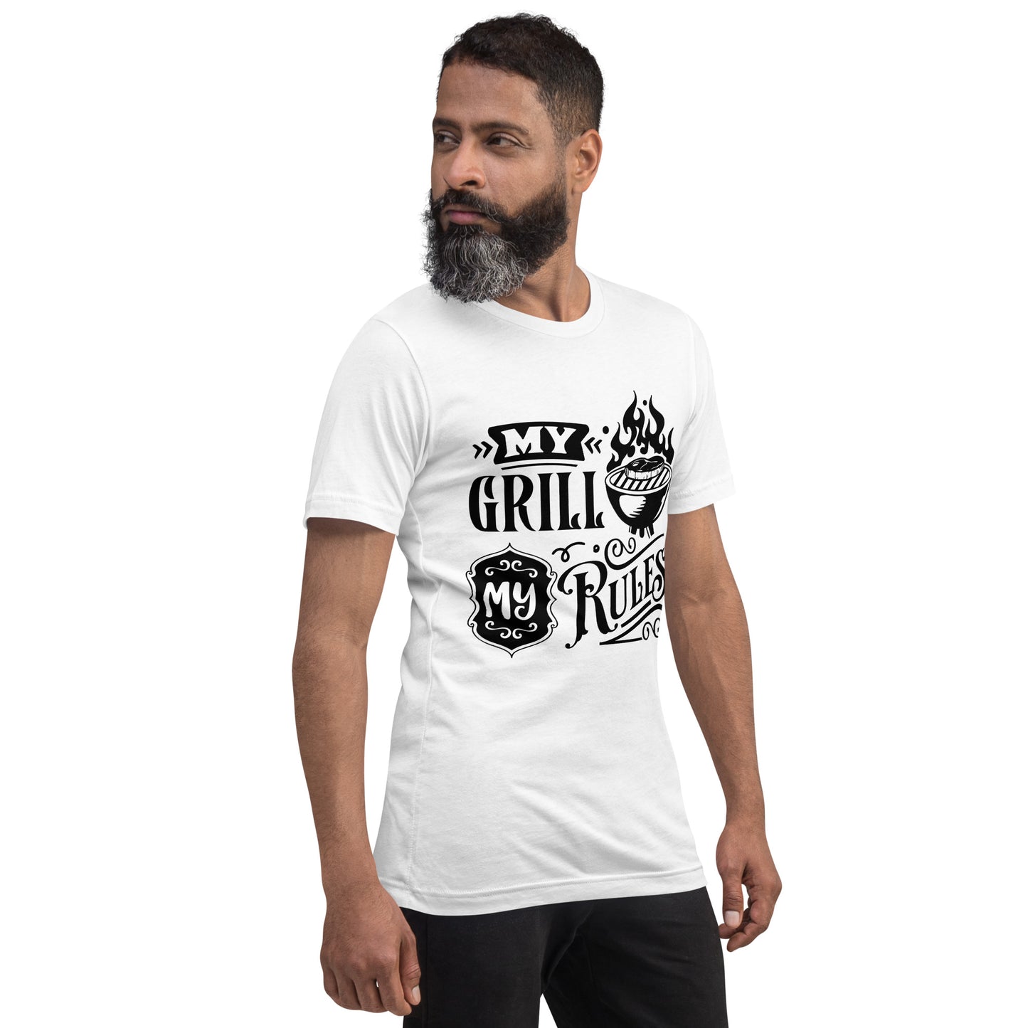 My Grill My Rules T-Shirt – Funny BBQ Shirt for Grill Masters